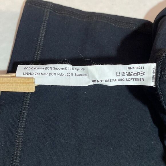 Yogosmoga Athletic Bootcut Leggings Size 4 Black - Picture 6 of 13